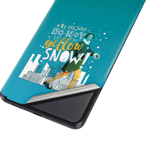 Elf Buddy Don’t Eat Yellow Snow Galaxy S21 Ultra 5G Skin